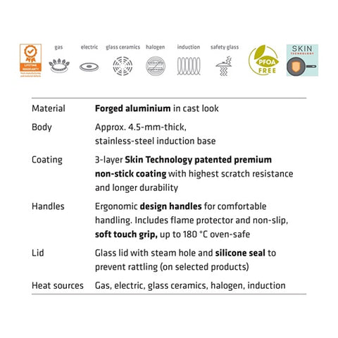 Enduro Saucepan 16cm With Lid