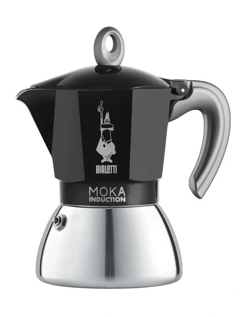 Moka Induction Black 4 Cup