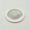 1 Silicon Gasket   1 Filter 2 Cups - Aluminium