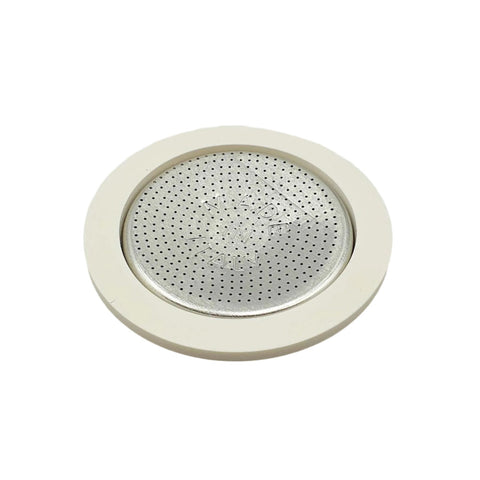 1 Silicon Gasket + 1 Filter 3/4 Cups - Aluminium
