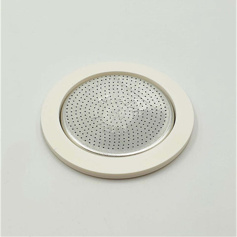 1 Silicon Gasket + 1 Filter 3/4 Cups - Aluminium