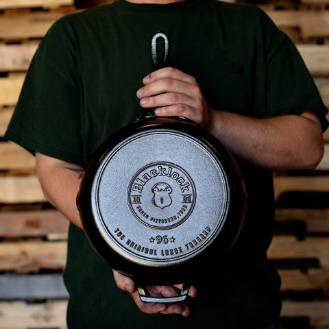 Blacklock Triple Seasoned Cast Iron 10.25 Inch Skillet