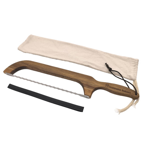 Acacia Wood Bread Bow Knife 41.5 x 6cm