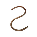 Copper Plated Large S Hook