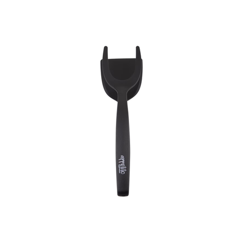 2 in 1 Nylon Spatula Tongs - Black