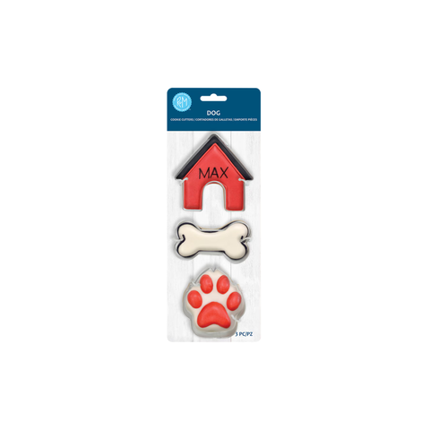 Stainless Steel Dog Cookie Cutter Set 3