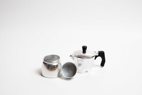 Silver Coffee Maker - 3 Cup