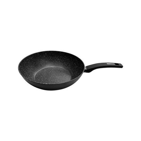Marburg 32x9cm Wok without Lid with Xylan Coating Inside With White Dot