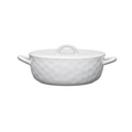Speckle Casserole Dish 2L Milk with Lid