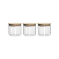 Pantry Set 3 Square Canisters