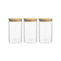 Pantry Round Canisters Set 3