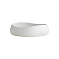 Bisque Oval Bowl 30cm White