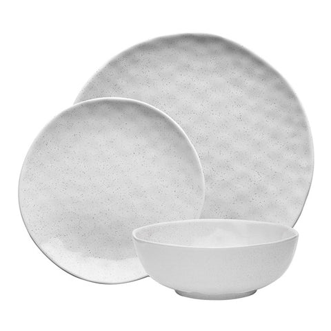 Speckle Milk Dinner Set 12Pc