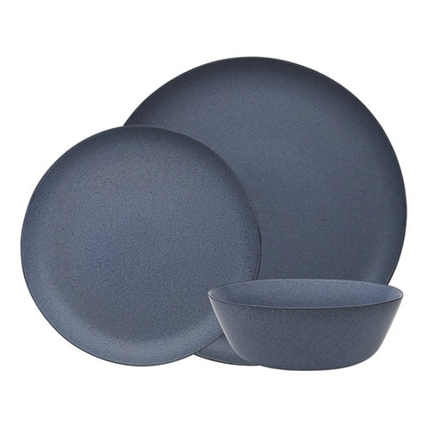 Malta 12Pc Dinner Set Denim