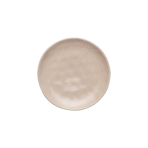 Speckle Cheesecake Cake Plate