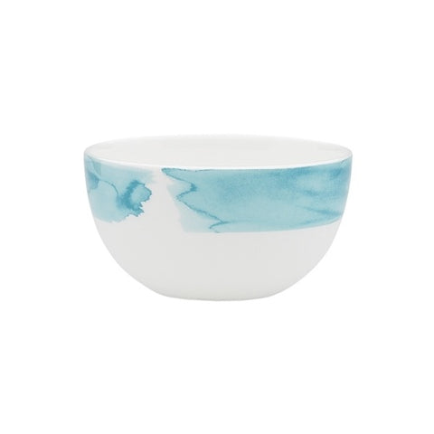 Watercolour Aqua Rice Bowl