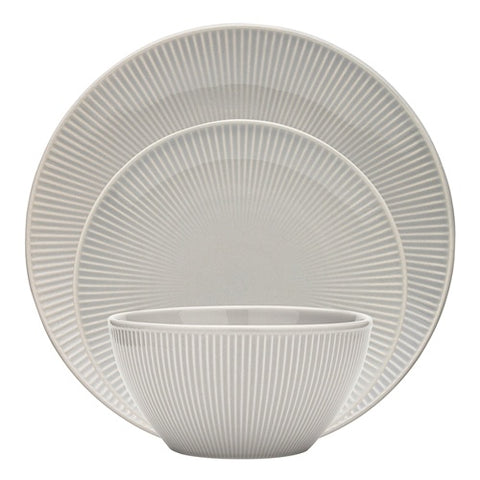 Porto Meiyo 12 piece Dinner Set - Grey
