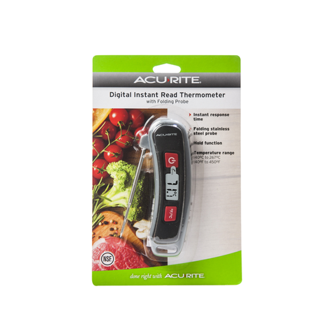 Digital Instant Read Thermometer With Folding Probe