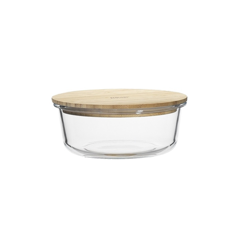 Nourish Round Storage With Bamboo Lid 19.7cm