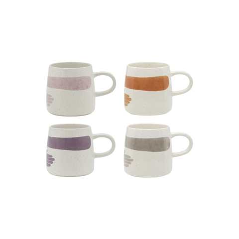 Nomad Hug Mugs Set Of 4 340ml
