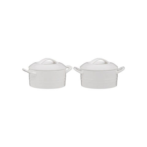 Signature Casserole 300ml with Lid Set of 2
