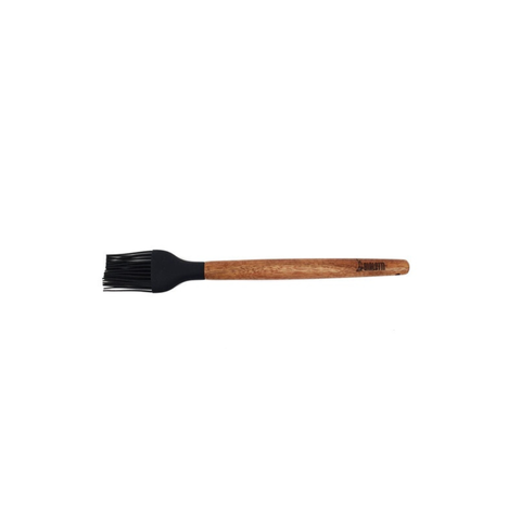 Acacia Handle With Black Silicone - Brush