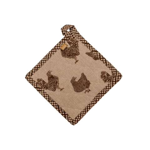 Henrietta Pot Holder Earth Brown
