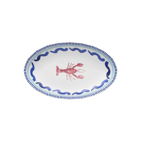 Riviera Oval Platter 32cm Lobster