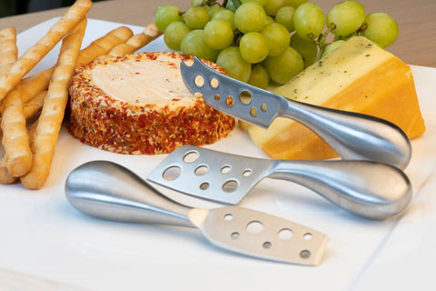 Stainless Steel Cheese Knives Set of 3