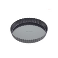 Fluted Flan Tin - 25Cm Black