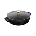 Saute Pan Chisteria Round - 26cm Black