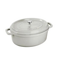 Oval Cocotte White Truffle 31cm