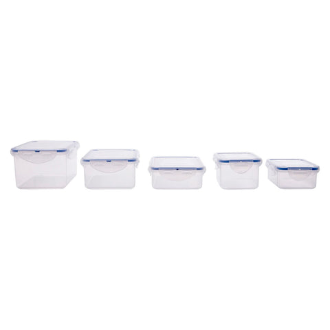 Classic Rectangle 5 Piece Storage Set