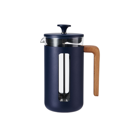 Pisa Cafetiere 8 Cup 1.0L Navy