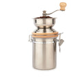 Stainless Steel Hand Coffee Grinder with Storage Large