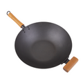 Non-Stick Excalibur Stir Fry Pan/Wok With Wood Handles - 36Cm Dia.
