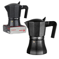 Tiramisu 6 Cup Aluminum Espresso Maker / Charcoal
