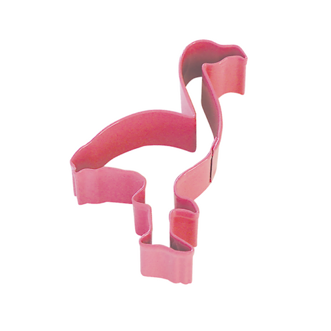 Flamingo Cookie Cutter 10cm - Pink / Pink