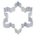 Snowflake Cookie Cutter 10cm - White / White