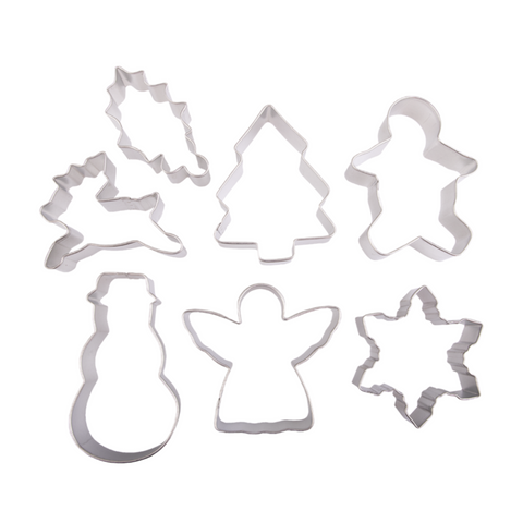 Xmas Cookie Cutter Carded Set 7