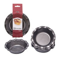 Non-Stick Fluted Pie Dish 12.5Cm Dia. Set 4