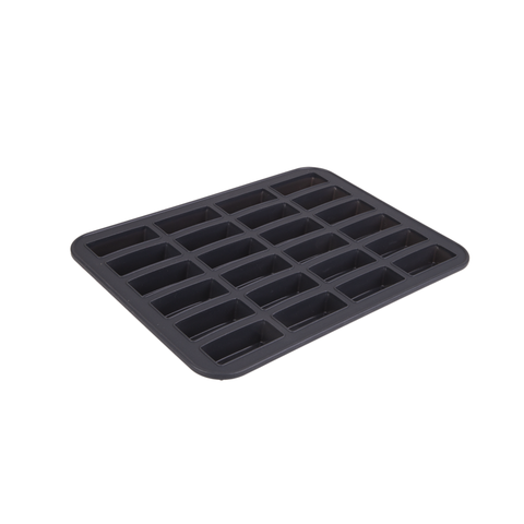 Silicone 24 Cup Mini Bar Pan - Charcoal
