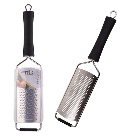 Stainless Steel "Razor-Plane" Wide Grater - Fine