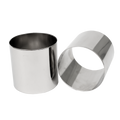 Stainless Steel Round Food Ring 75mm Diameter X 75mm Height