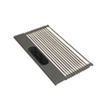 Roll-Up Sink Drying Rack 51 X 29cm With Cutlery Caddy