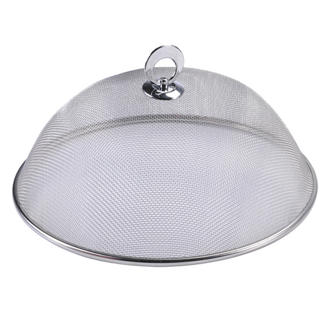 Stainless Steel Round Mesh Food Cover 35cm Dia.