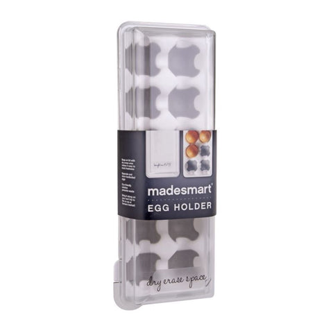 Egg Holder with Snap-On Lid - Grey