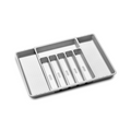 Basic Expandable Cutlery Tray - Soft Grey