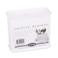 D.Line Plastic Cutlery Drainer - White / White