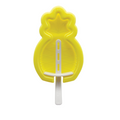 Stackable Pop Moulds Set 4 - Pineapple / Pineapple
